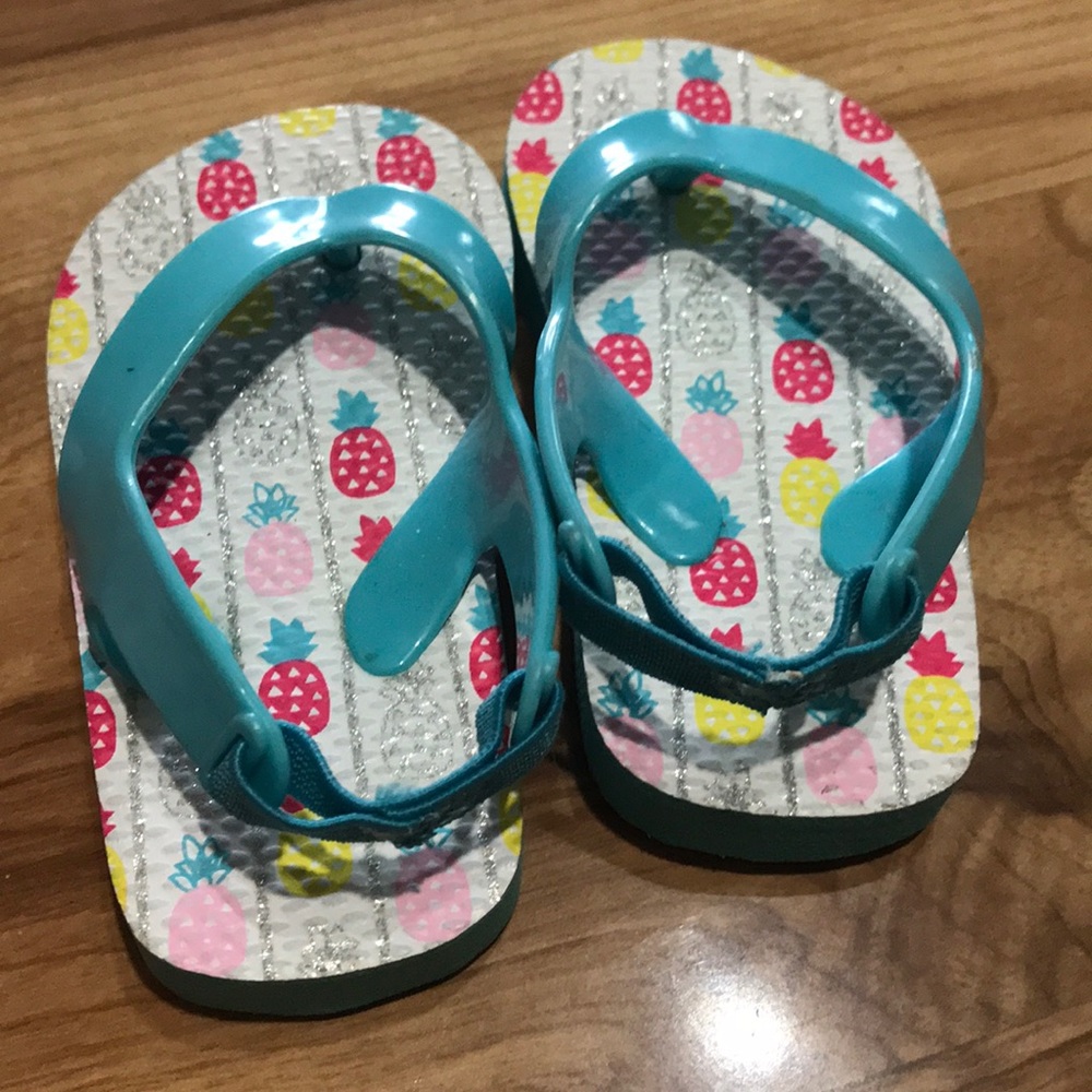 Summertime flip flops